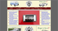 Desktop Screenshot of oldtimer-automobile-rieger.com